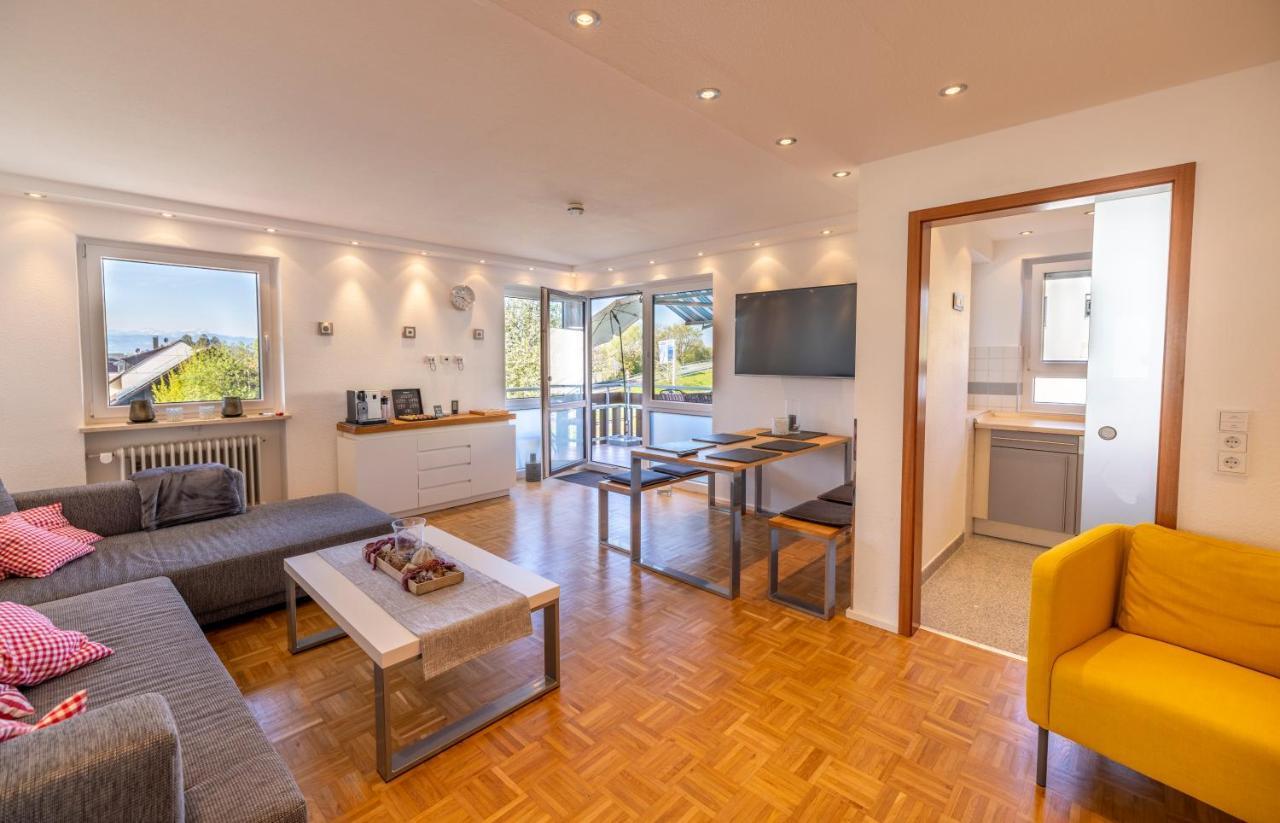 Ferienwohnung Seeblick mit Blick auf die Alpen Wasserburg Exterior foto