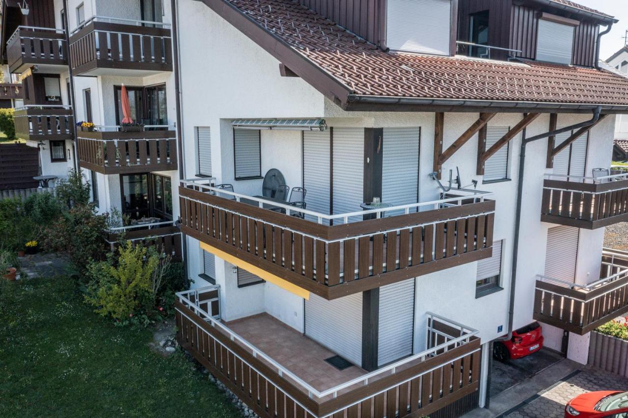 Ferienwohnung Seeblick mit Blick auf die Alpen Wasserburg Exterior foto